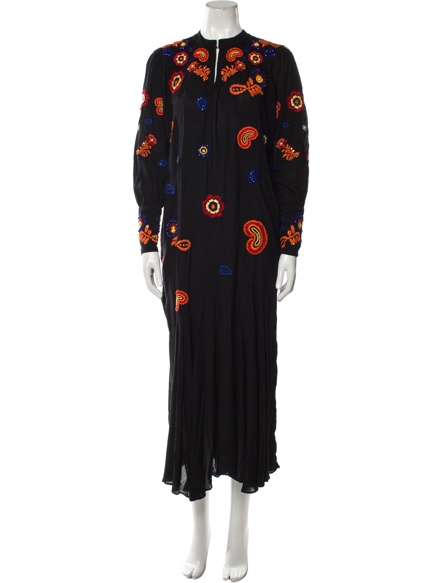 March 11 Floral Print Long Dress