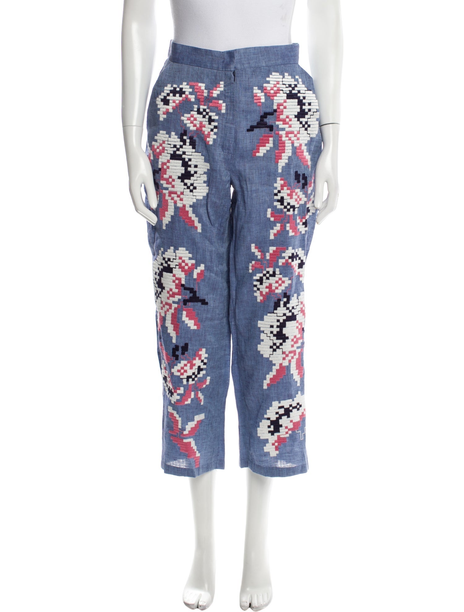 March 11 Patterned Wide Leg Pants