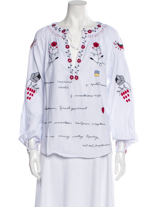 March 11 Printed V-Neck Tunic