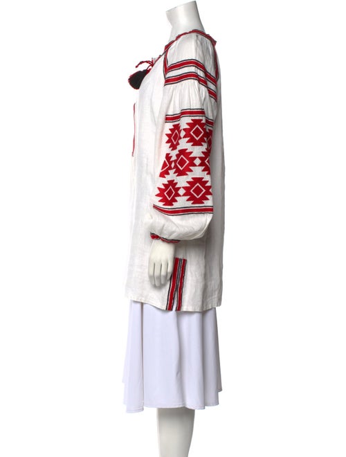 March 11 Linen Printed Tunic