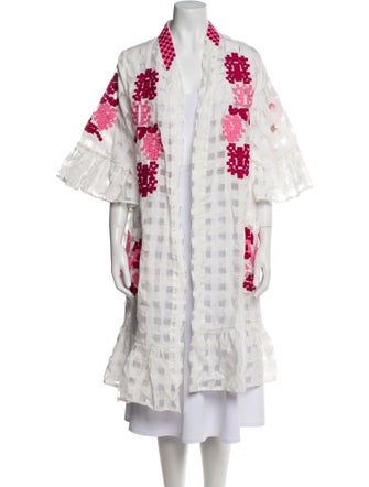 March 11 Plaid Print Coat