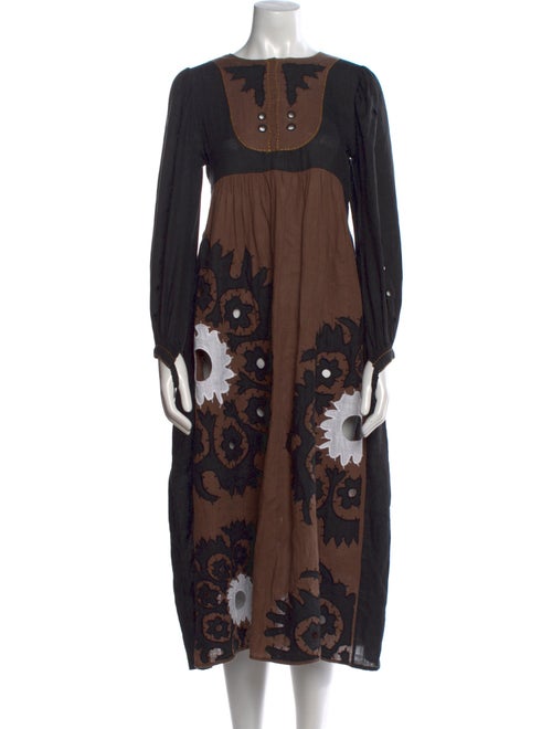 March 11 Printed Long Dress