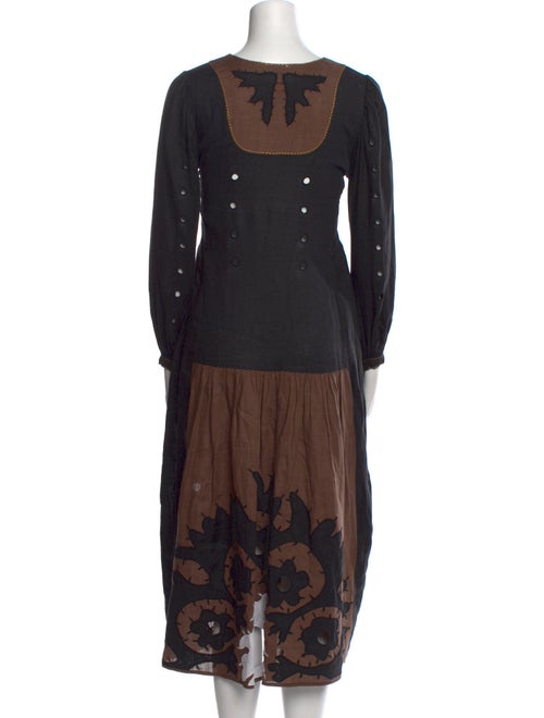 March 11 Printed Long Dress