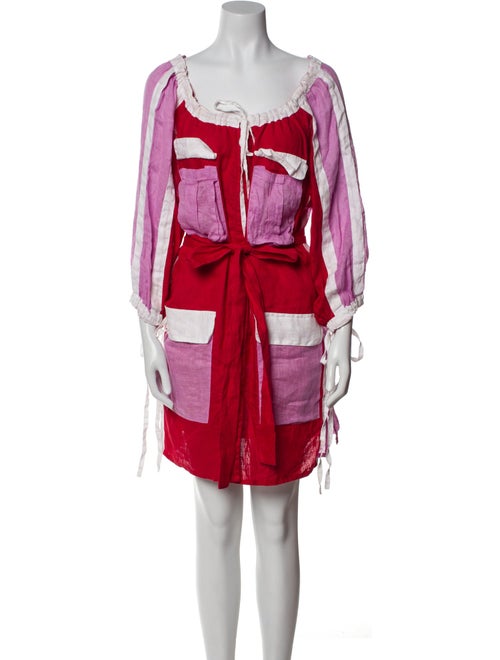 March 11 Linen Mini Dress