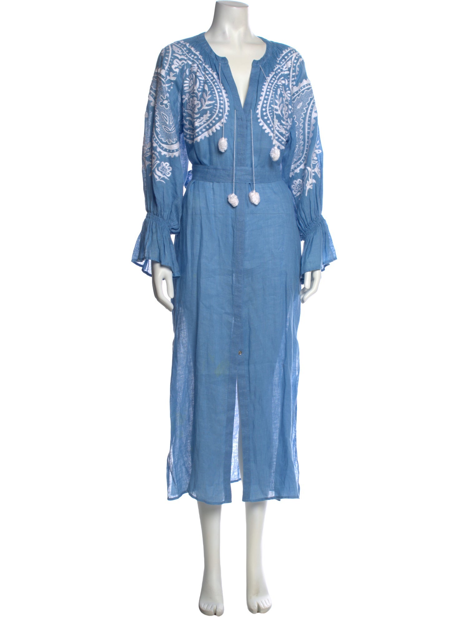 March 11 V-Neck Long Dress