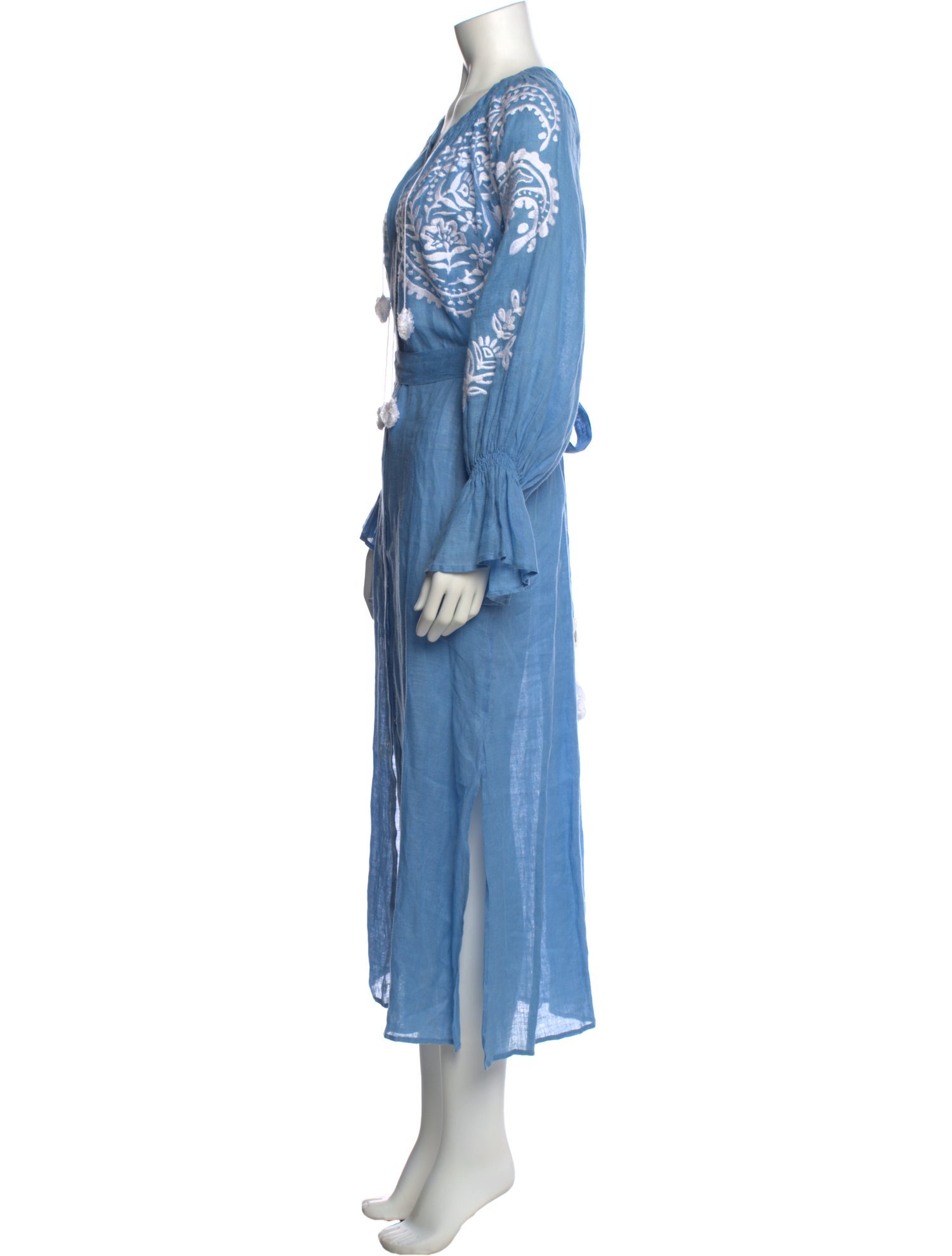 March 11 V-Neck Long Dress