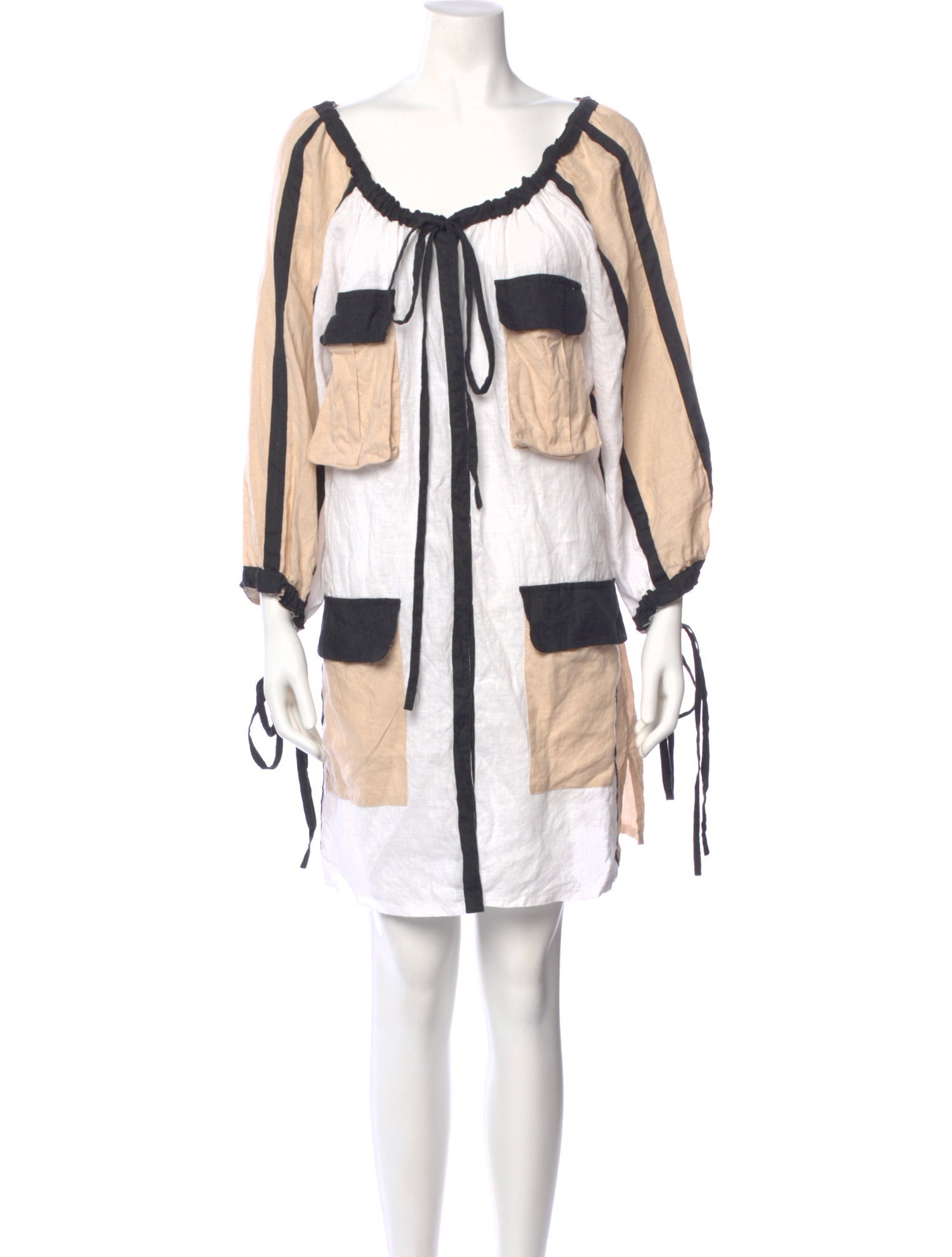 March 11 Linen Mini Dress