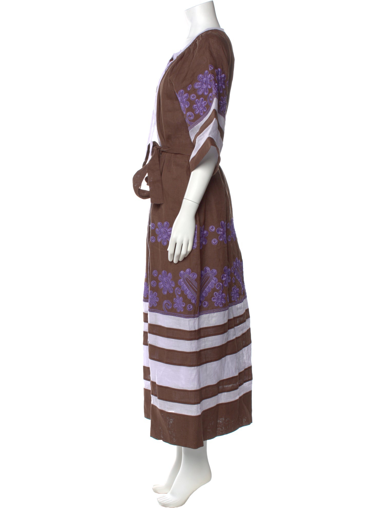 March 11 Linen Long Dress w/ Tags