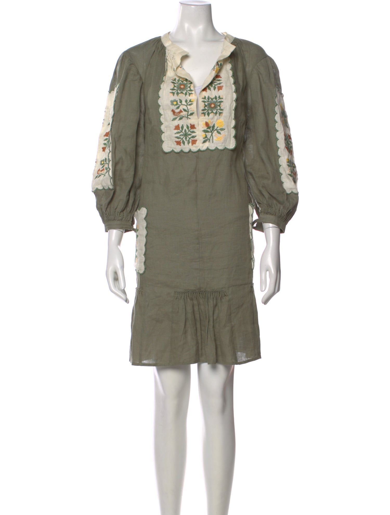 March 11 Linen Mini Dress