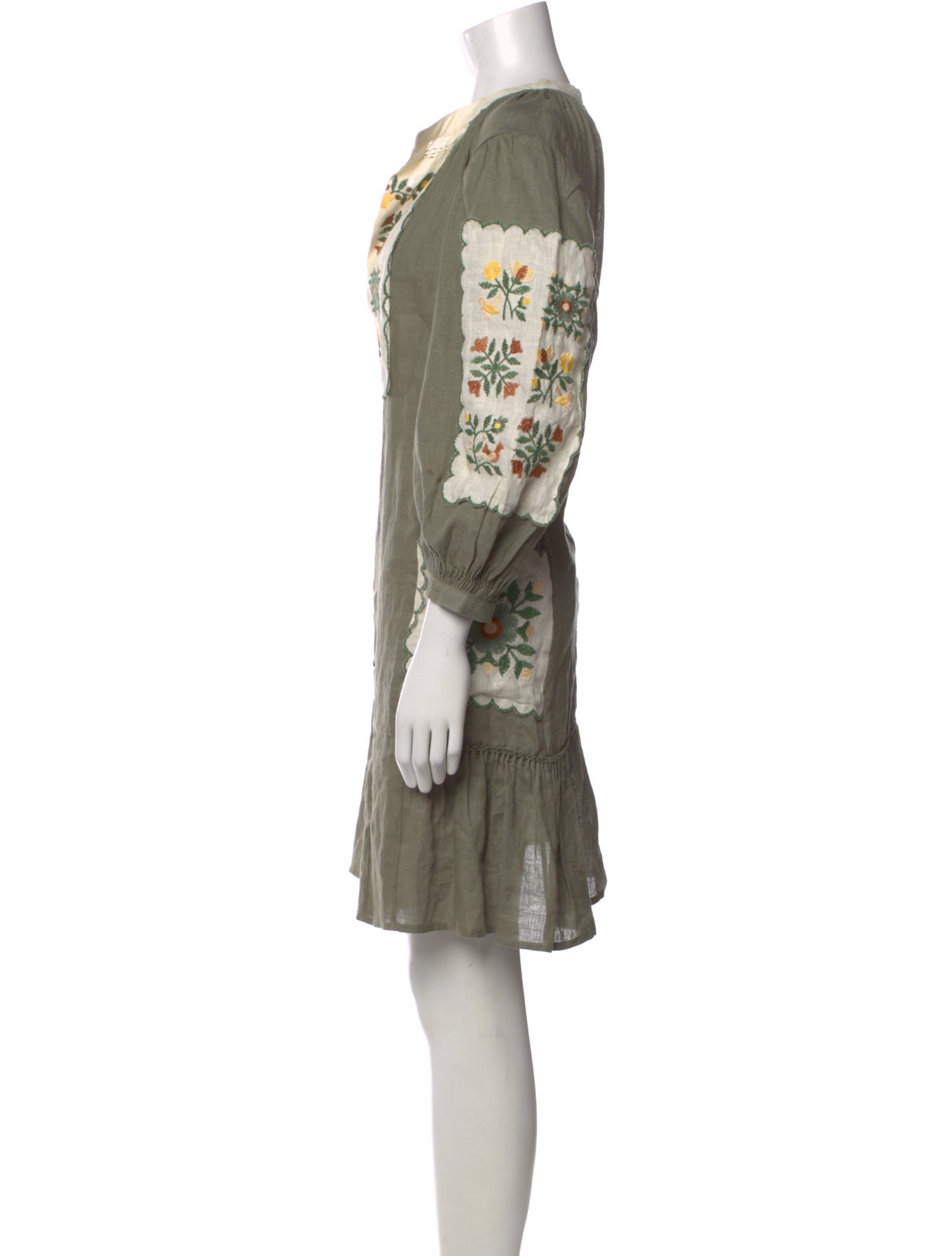 March 11 Linen Mini Dress