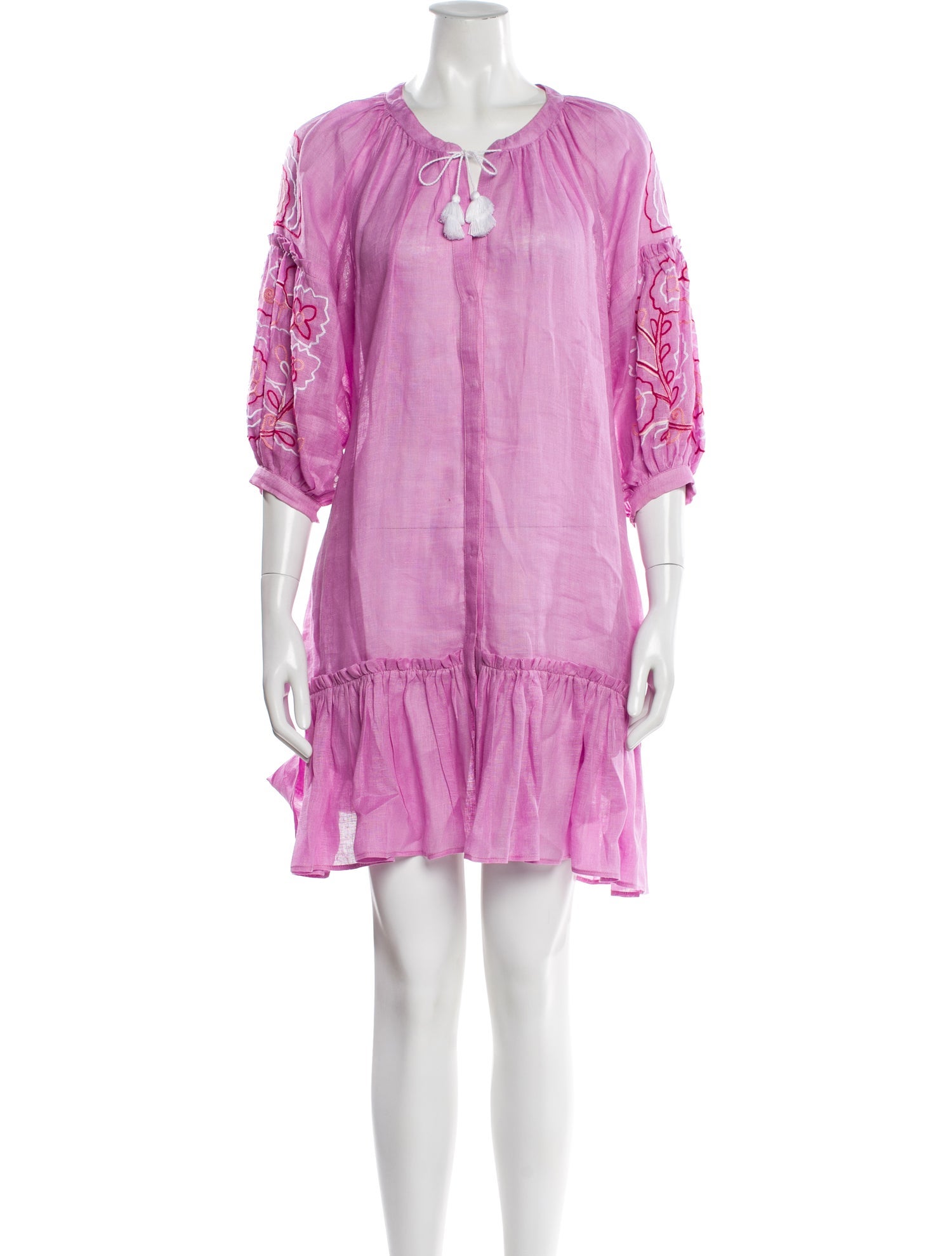 March 11 Linen Mini Dress