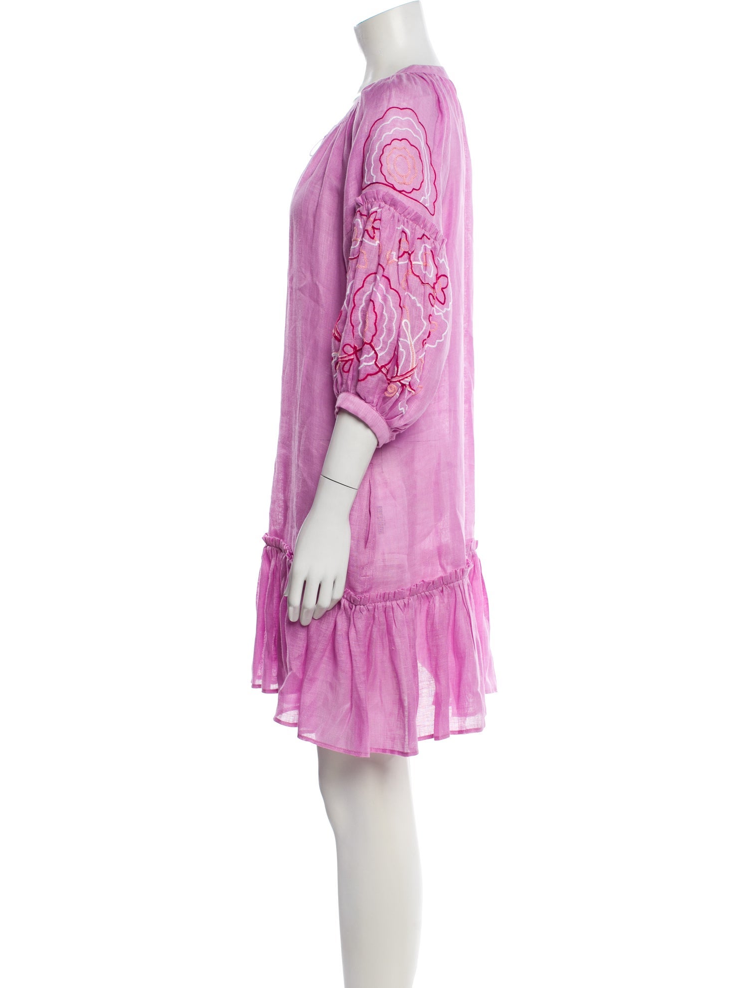 March 11 Linen Mini Dress