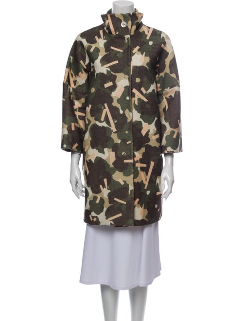 Marimekko Printed Coat Green