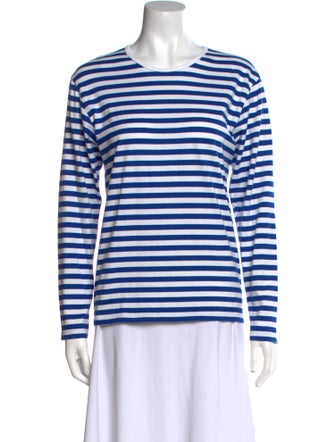 Marimekko Striped Crew Neck T-Shirt