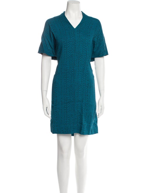 Marimekko V-Neck Mini Dress