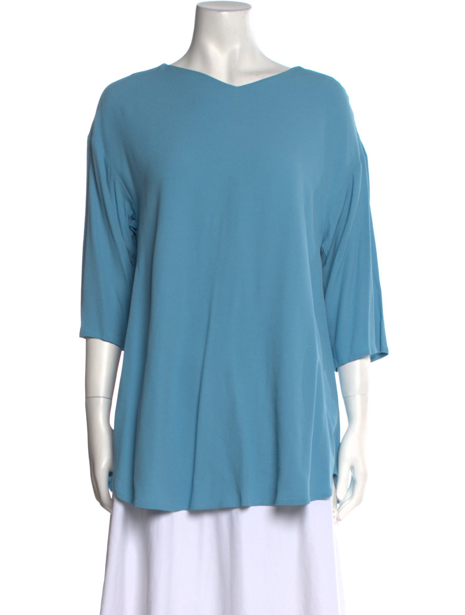 Marimekko Bateau Neckline Three-Quarter Sleeve Tunic