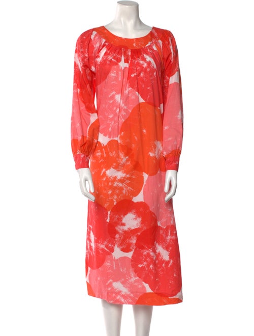 Marimekko Printed Midi Length Dress