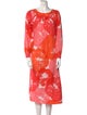 Marimekko Printed Midi Length Dress