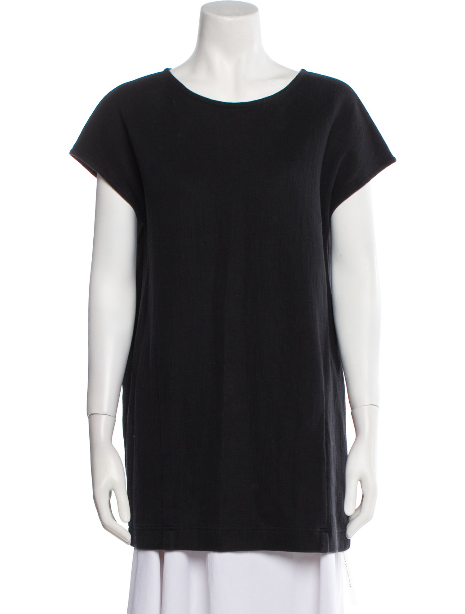 Marimekko Bateau Neckline Short Sleeve T-Shirt