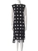 Marimekko Polka Dot Print Midi Length Dress