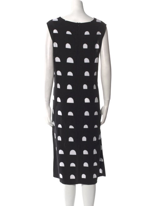 Marimekko Polka Dot Print Midi Length Dress