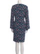 Marimekko Floral Print Knee-Length Dress