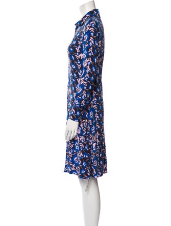 Marimekko Floral Print Knee-Length Dress
