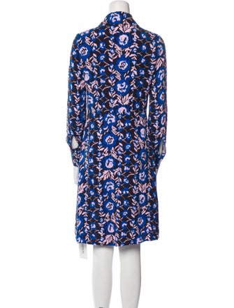 Marimekko Floral Print Knee-Length Dress