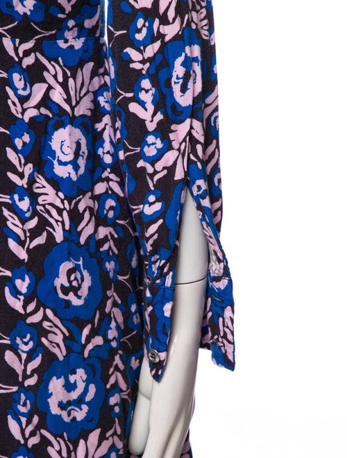 Marimekko Floral Print Knee-Length Dress