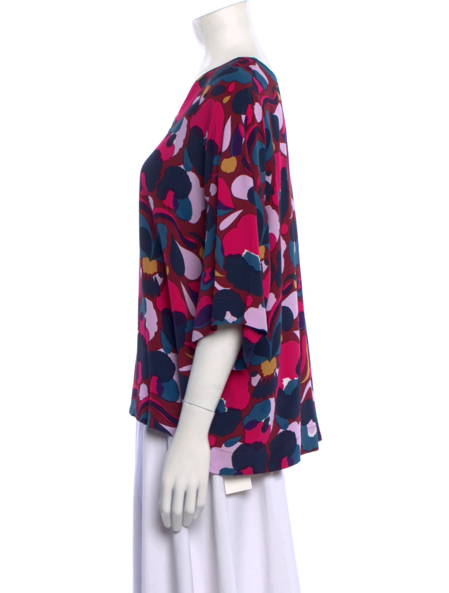 Marimekko Printed V-Neck Blouse