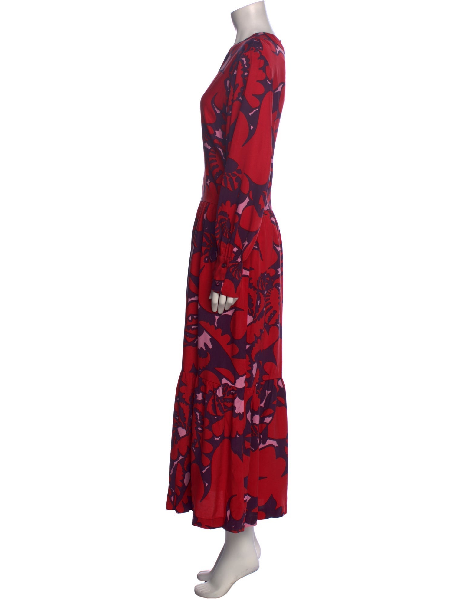 Marimekko Floral Print Long Dress