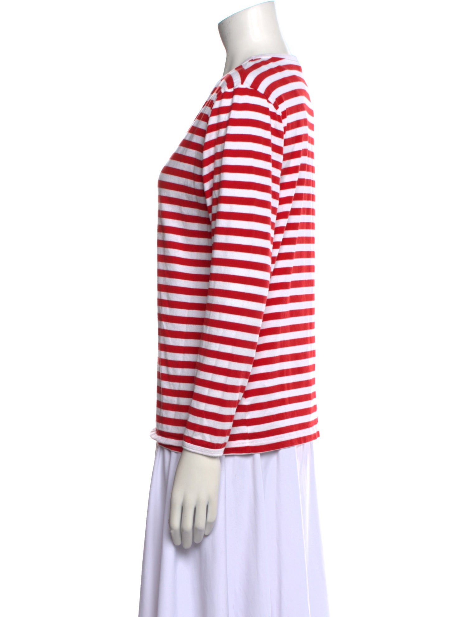 Marimekko Striped Crew Neck T-Shirt