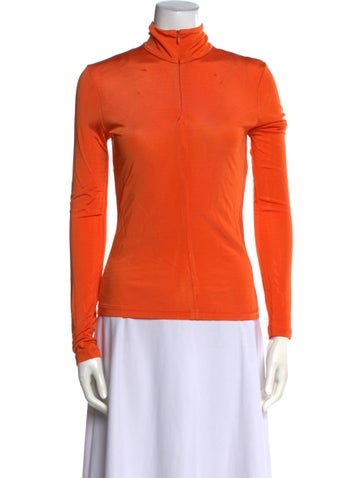 Marimekko Tops Mock Neck Long Sleeve Top S