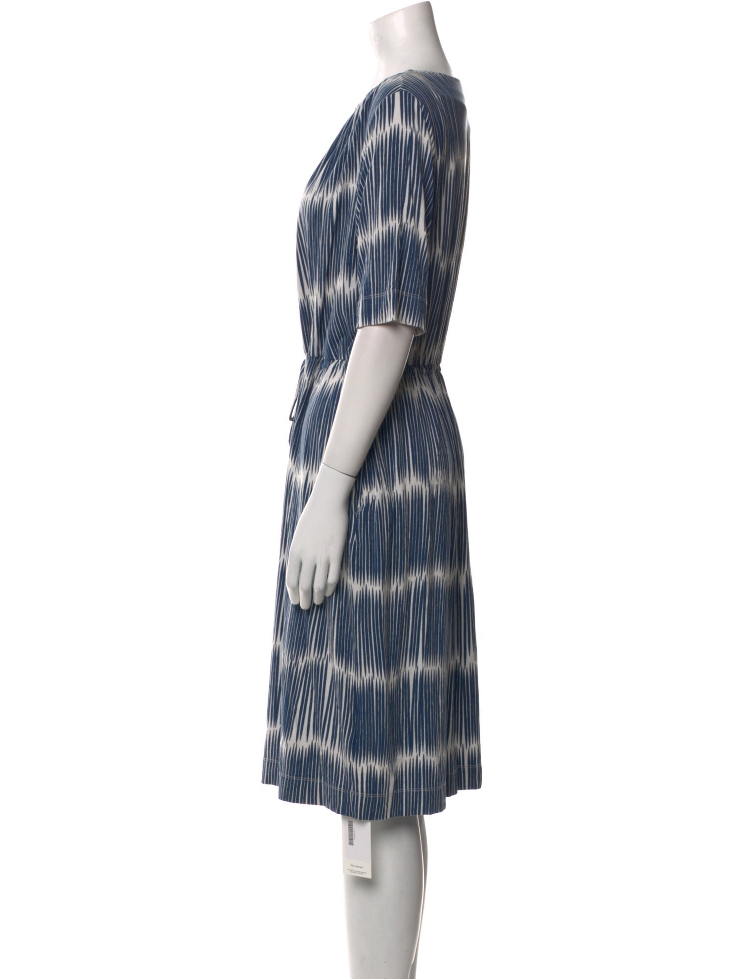 Marimekko Tie-Dye Print Knee-Length Dress