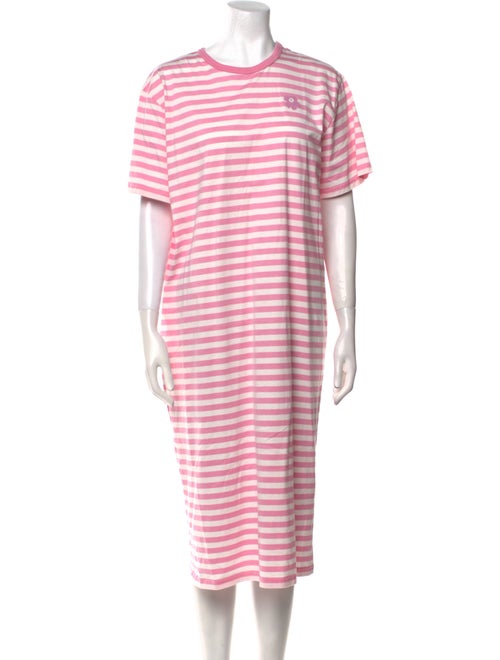 Marimekko Striped Midi Length Dress