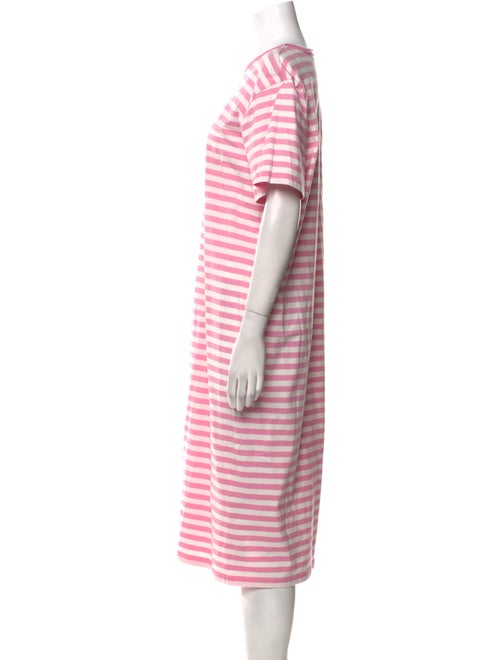 Marimekko Striped Midi Length Dress