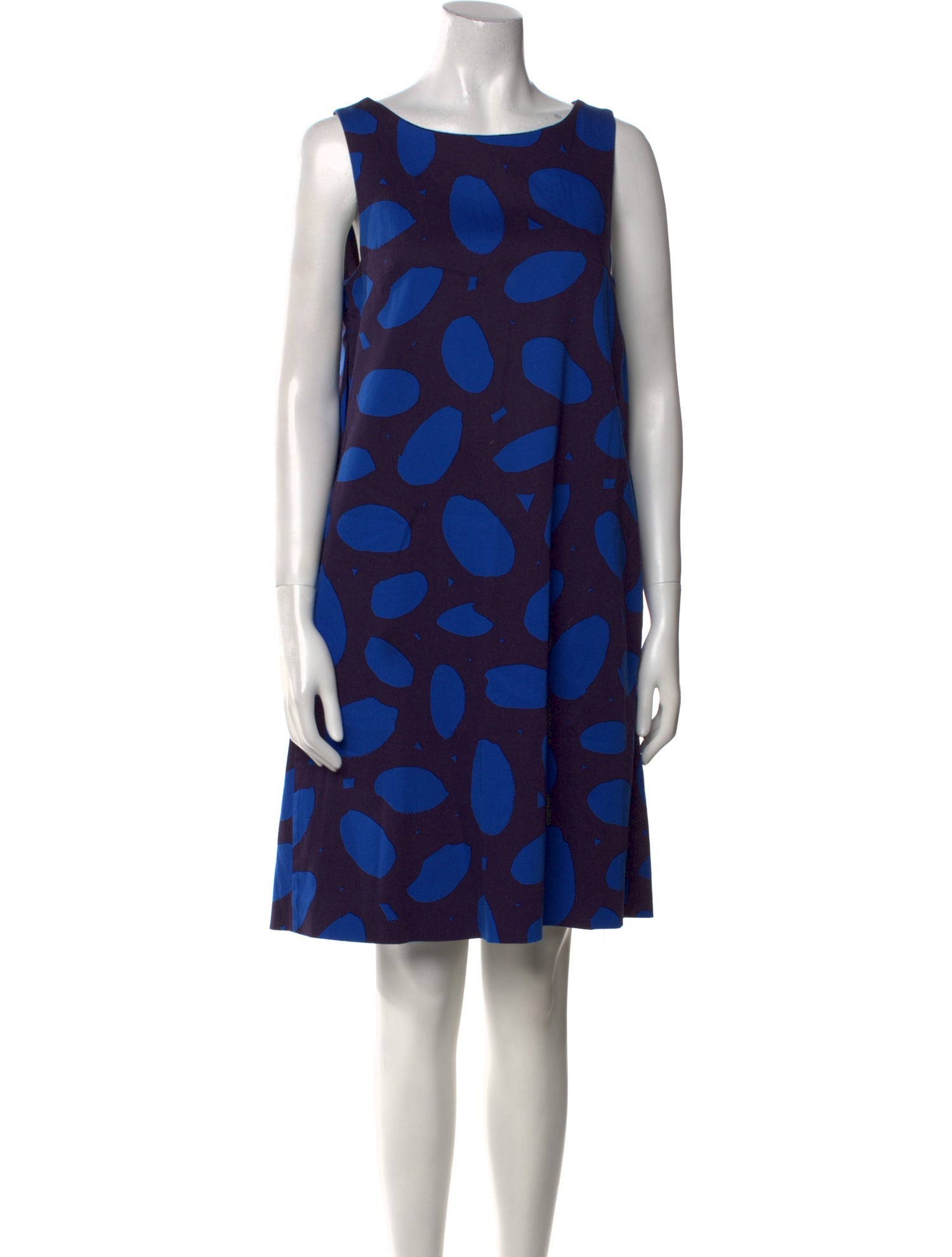 Marimekko Polka Dot Print Knee-Length Dress