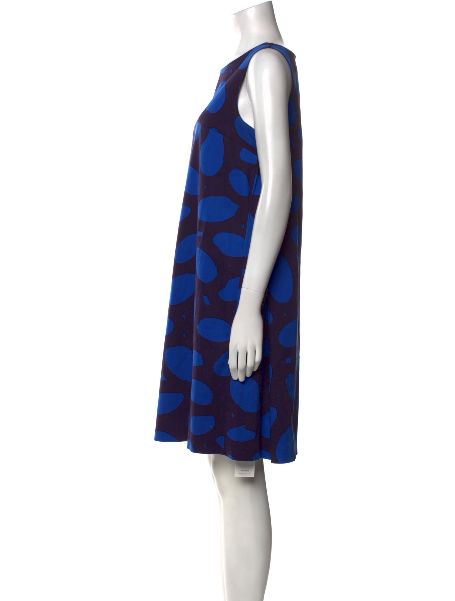 Marimekko Polka Dot Print Knee-Length Dress