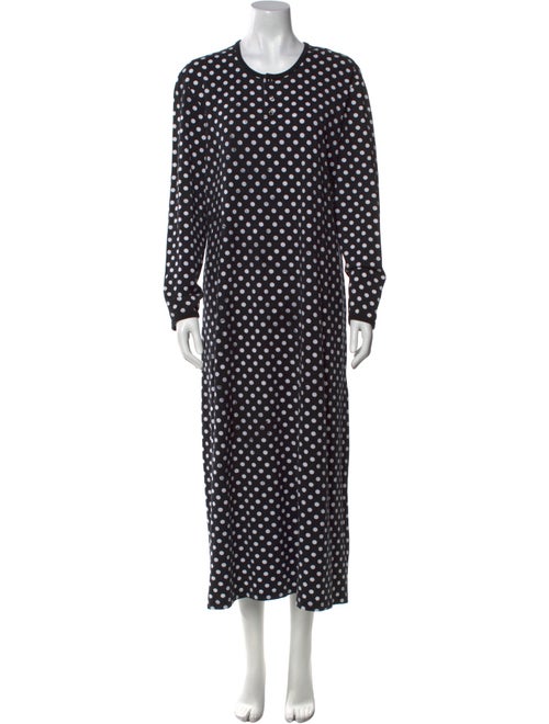 Marimekko Polka Dot Print Long Dress