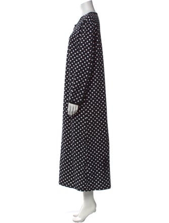 Marimekko Polka Dot Print Long Dress