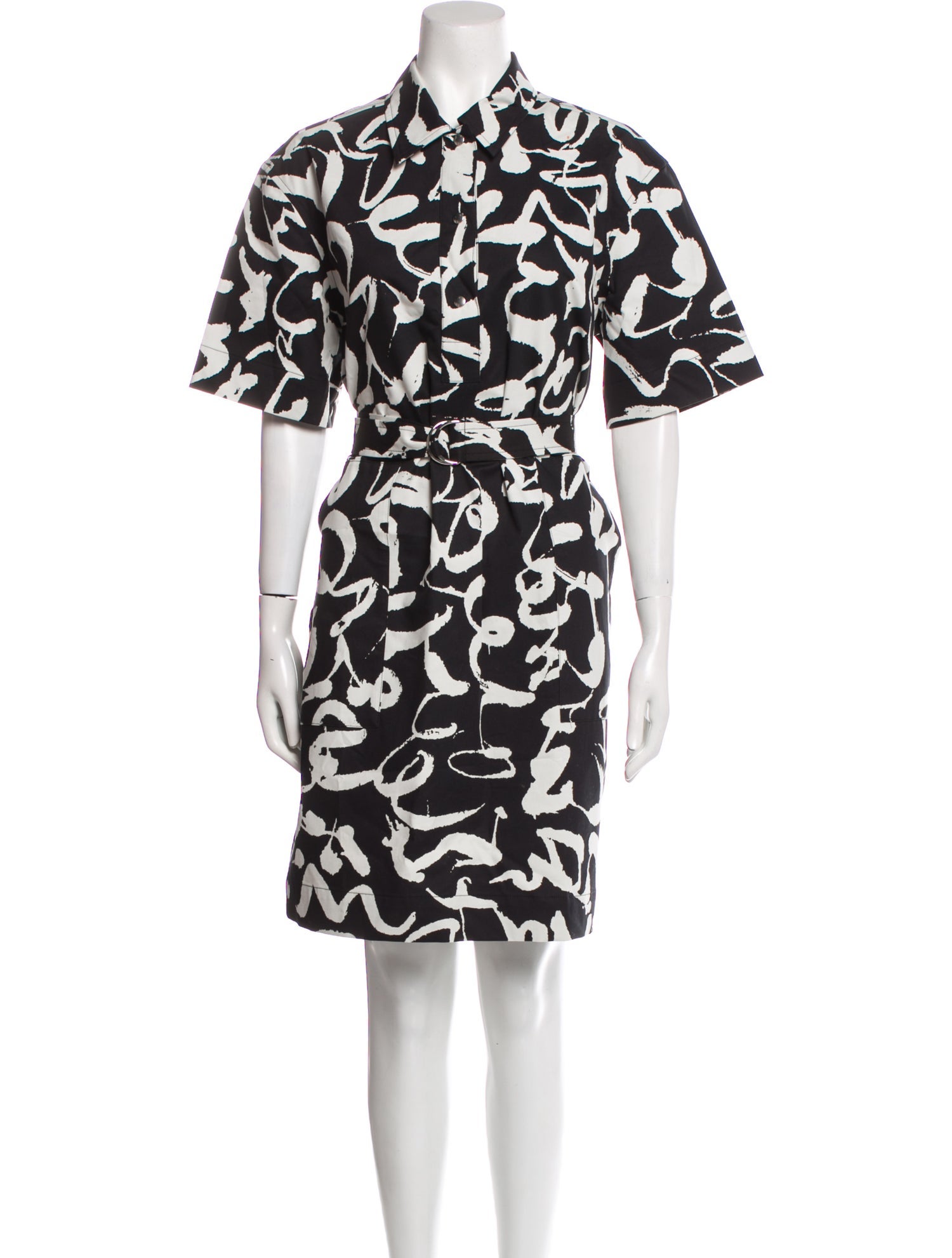 Marimekko Printed Knee-Length Dress