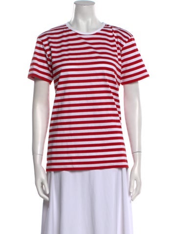 Marimekko Tops Striped Crew Neck T-Shirt XS