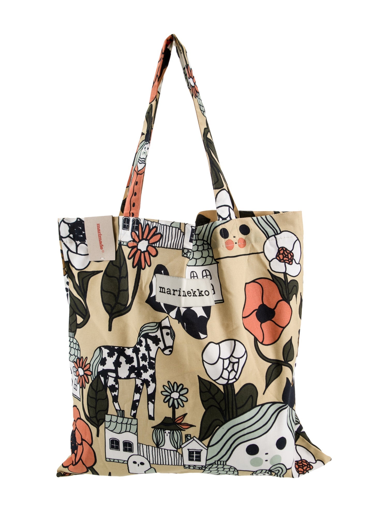 Marimekko Canvas Tote w/ Tags