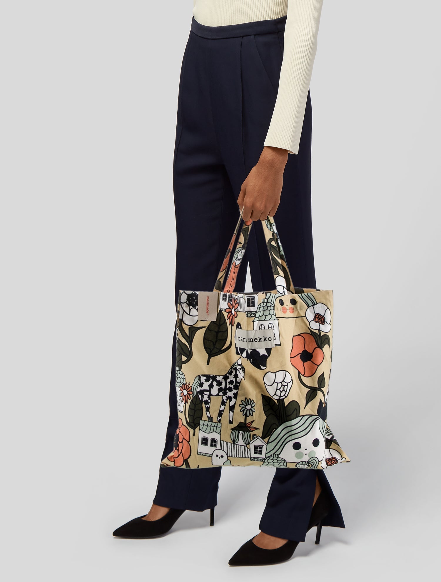 Marimekko Canvas Tote w/ Tags