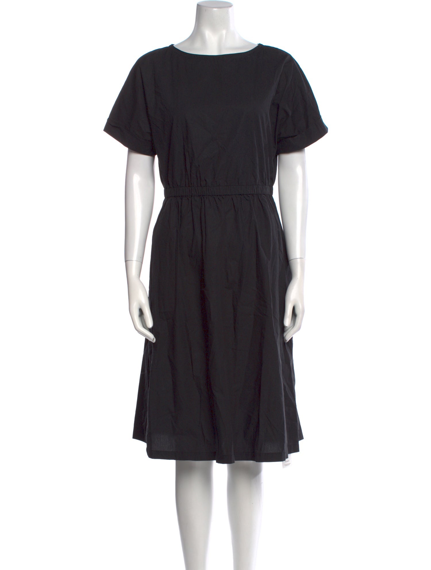 Marimekko Bateau Neckline Midi Length Dress