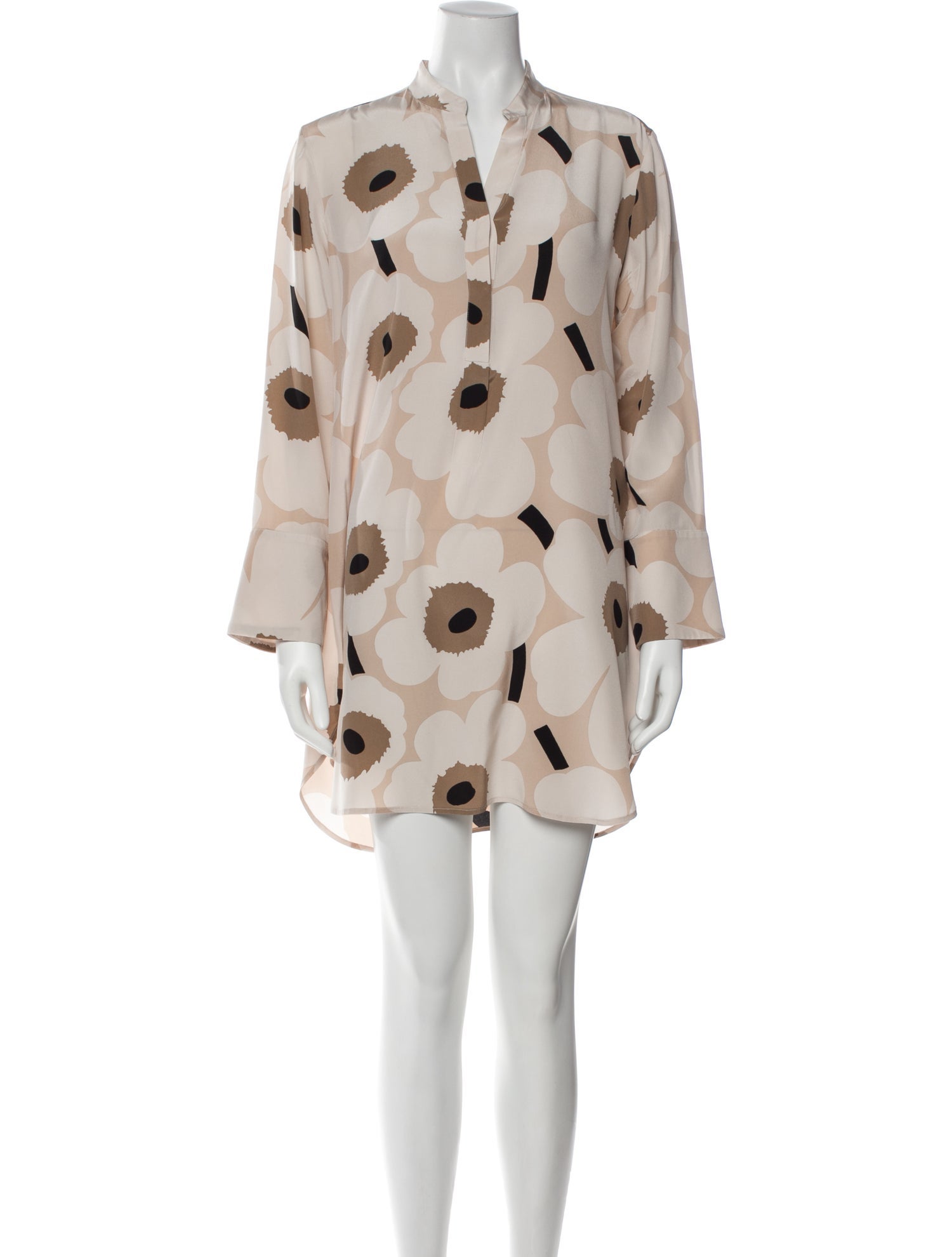 Marimekko Silk Mini Dress