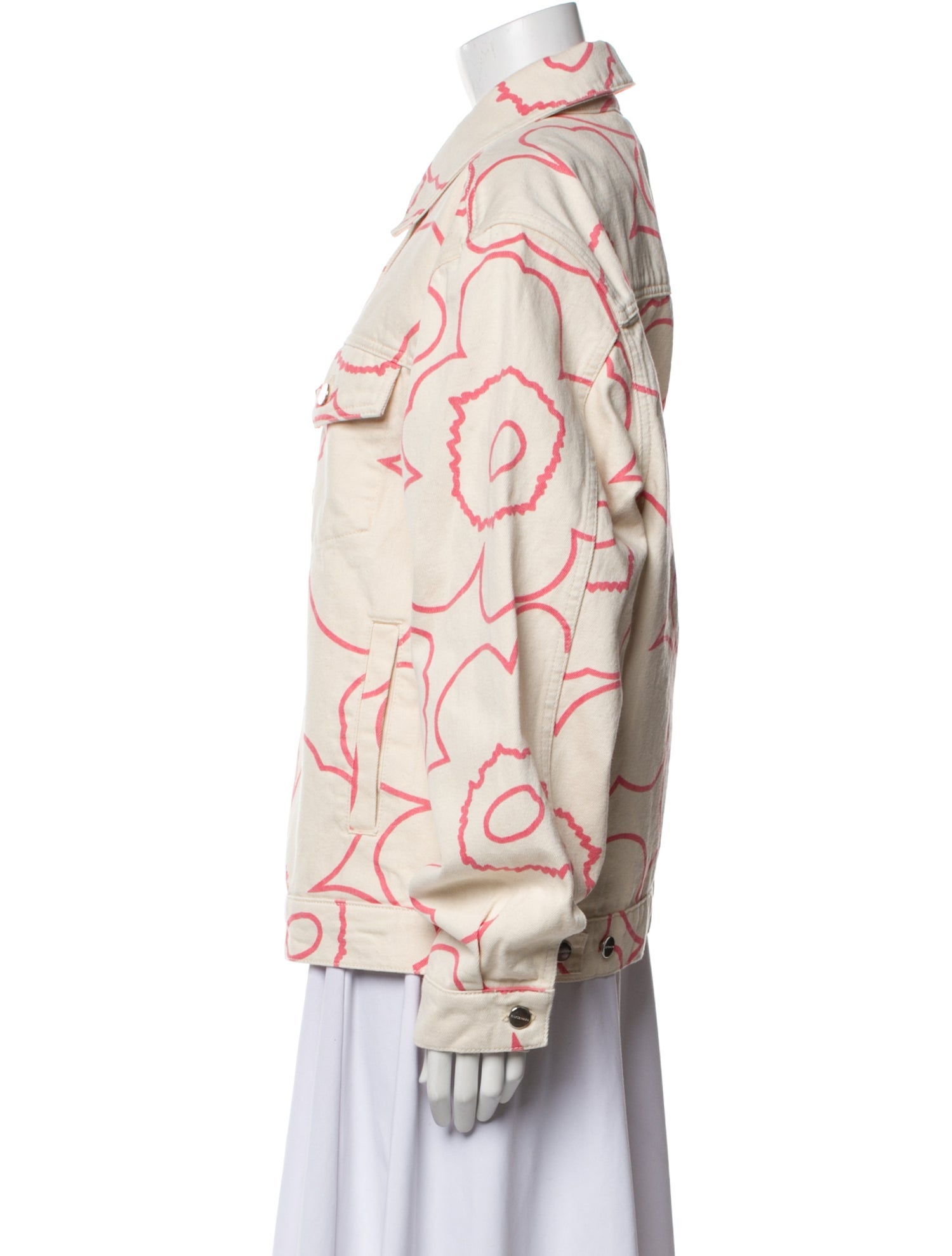 Marimekko Printed Denim Jacket