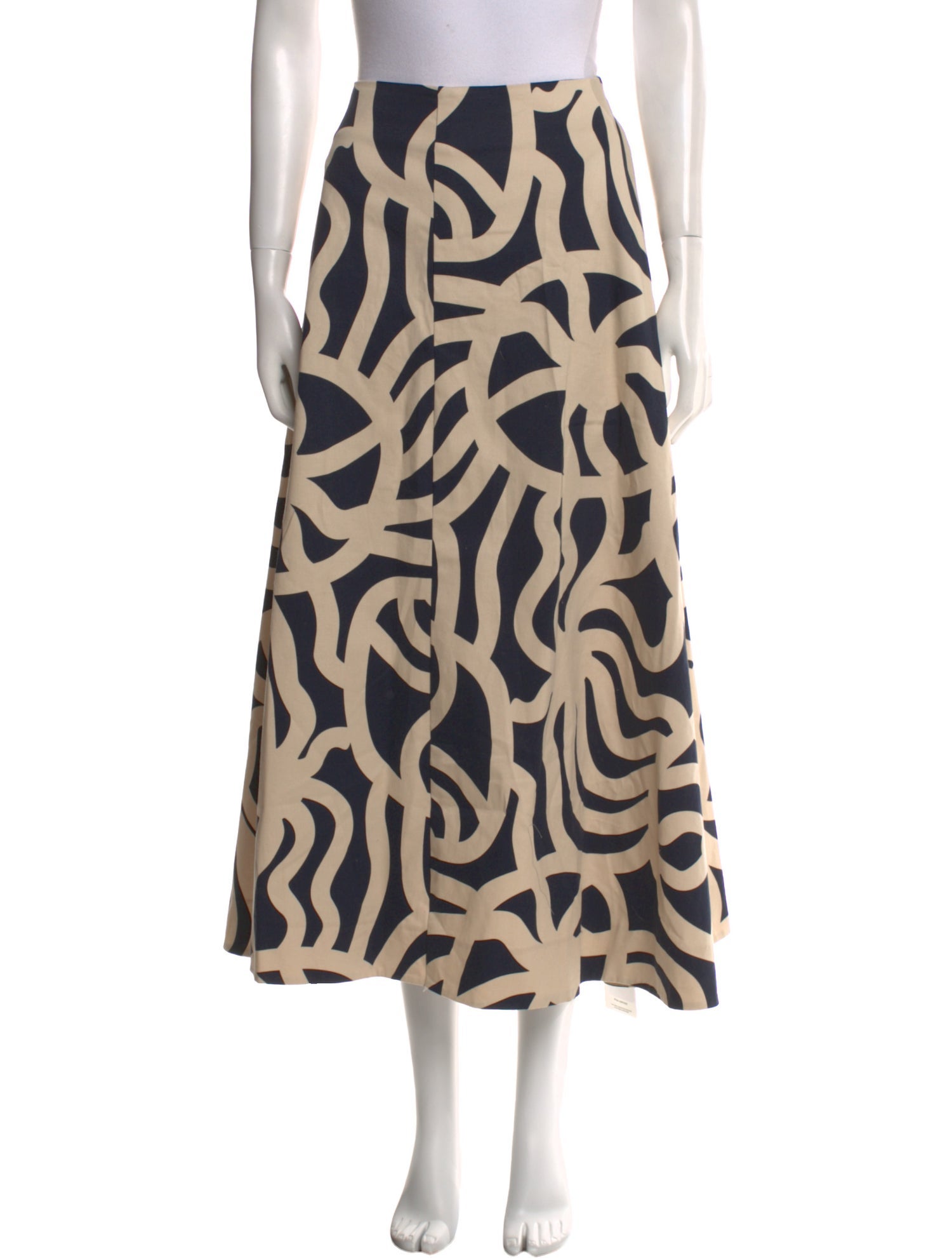 Marimekko Animal Print Midi Length Skirt