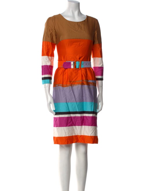 Marimekko Striped Knee-Length Dress