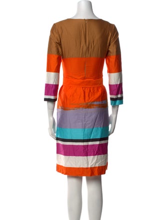 Marimekko Striped Knee-Length Dress